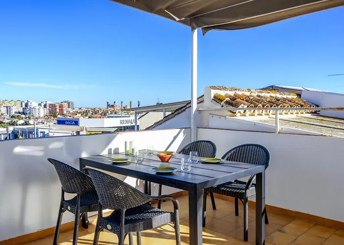 Panoramic Terrace With Pool In Fuengirola By Costarentals - Ref 148